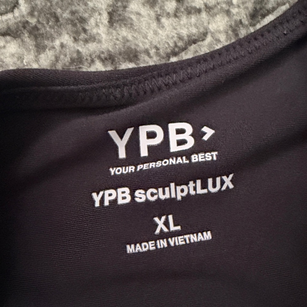 YPB Black Sleeveless A-Line Dress with built in shorts - Picture 2 of 5